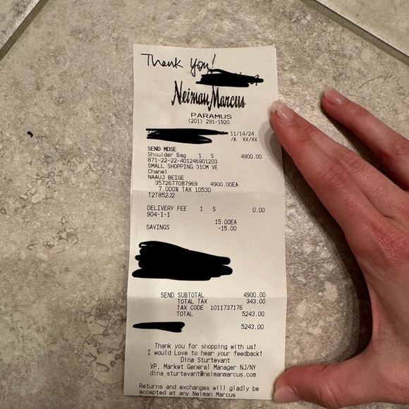 Chanel Beige Shiny Crinkled Quilted Leather Mini Shopping Bag NEW - Picture 16 of 16